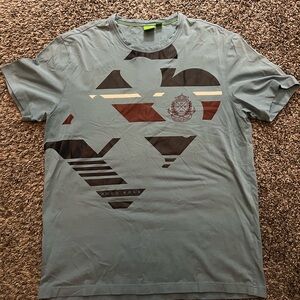 Hugo Boss Men's Graphic T-Shirt - Blue